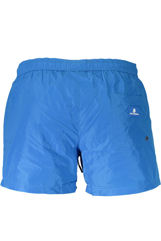 KARL LAGERFELD BEACHWEAR COSTUME PARTE SOTTO UOMO AZZURRO