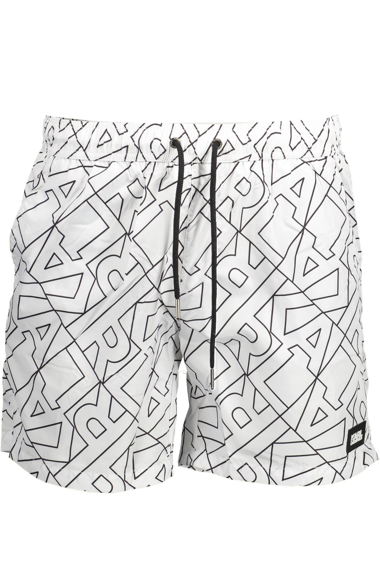 KARL LAGERFELD BEACHWEAR COSTUME PARTE SOTTO UOMO BIANCO