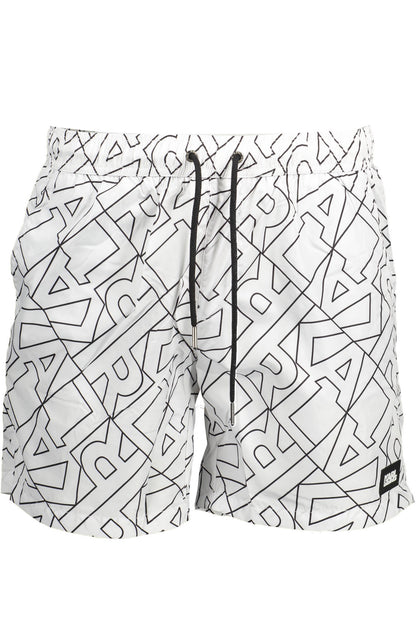 KARL LAGERFELD BEACHWEAR COSTUME PARTE SOTTO UOMO BIANCO