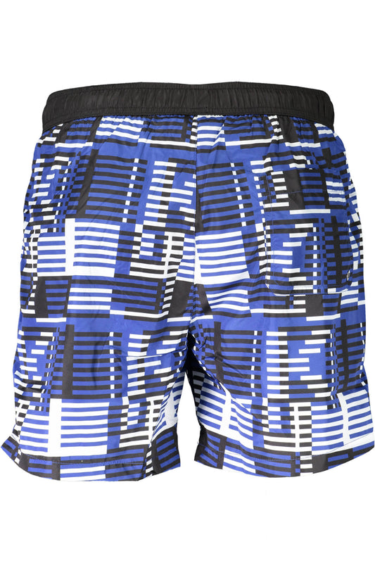 KARL LAGERFELD BEACHWEAR COSTUME PARTE SOTTO UOMO BLU