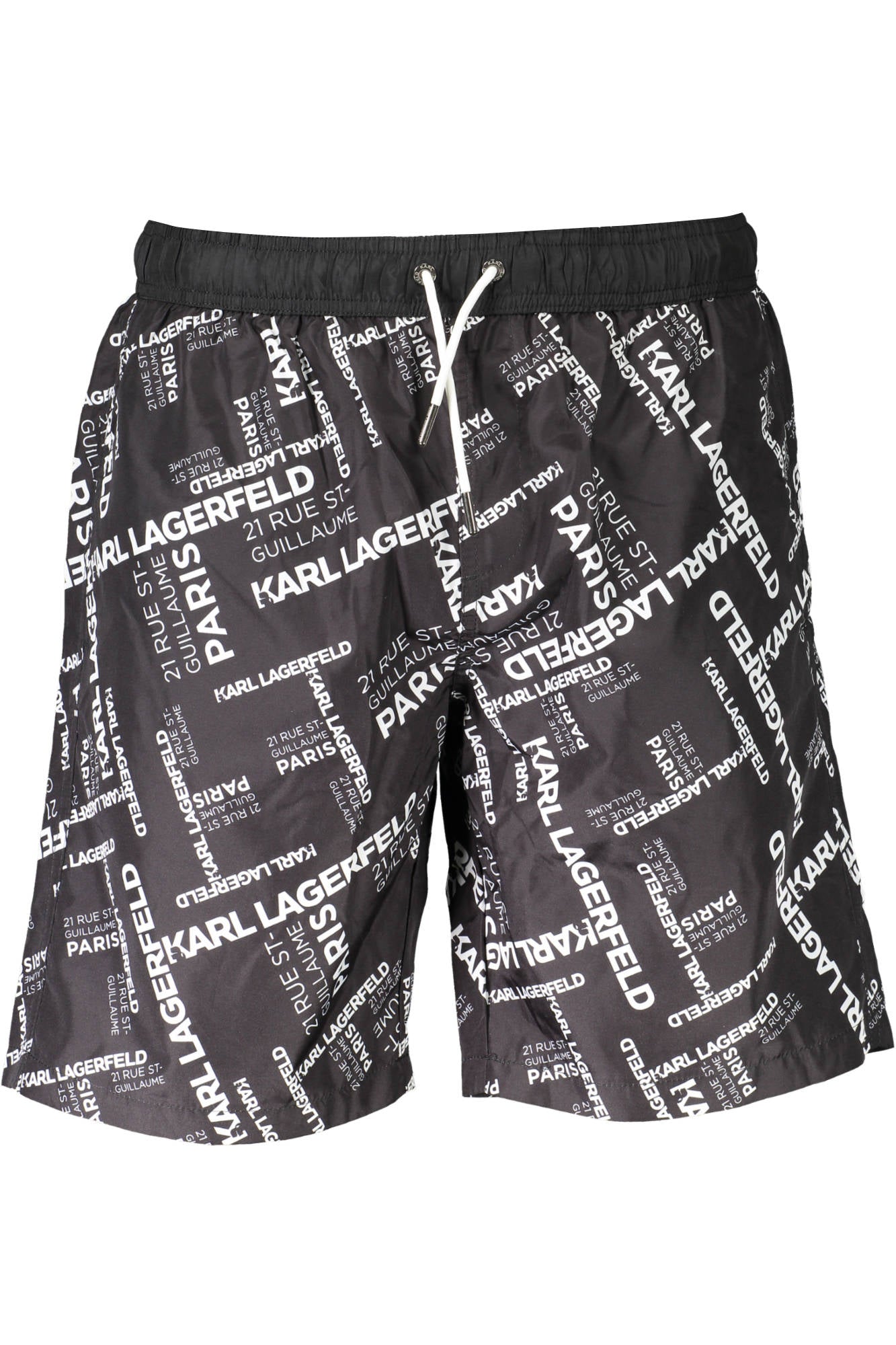 KARL LAGERFELD BEACHWEAR COSTUME PARTE SOTTO UOMO NERO