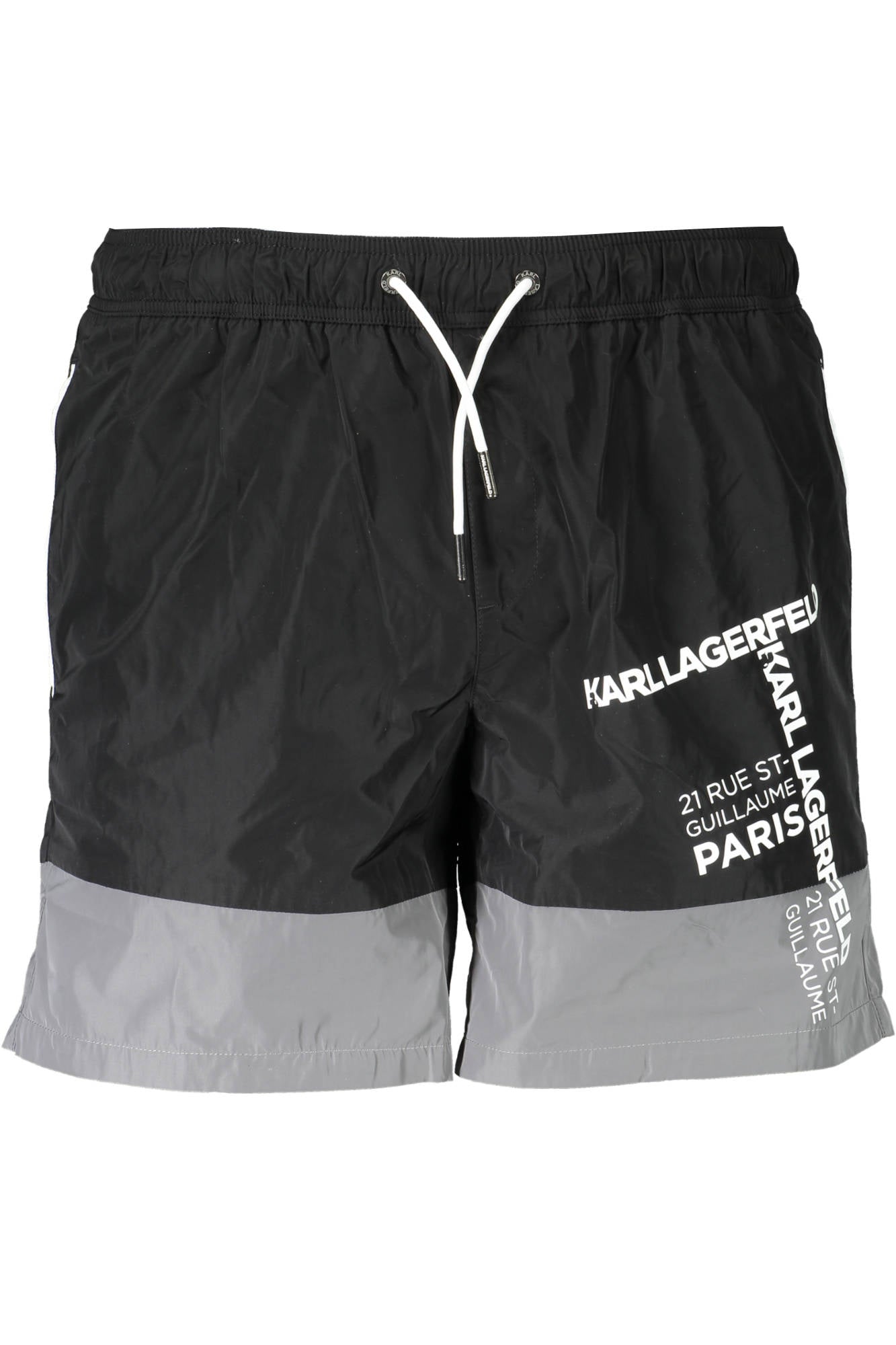 KARL LAGERFELD BEACHWEAR COSTUME PARTE SOTTO UOMO NERO