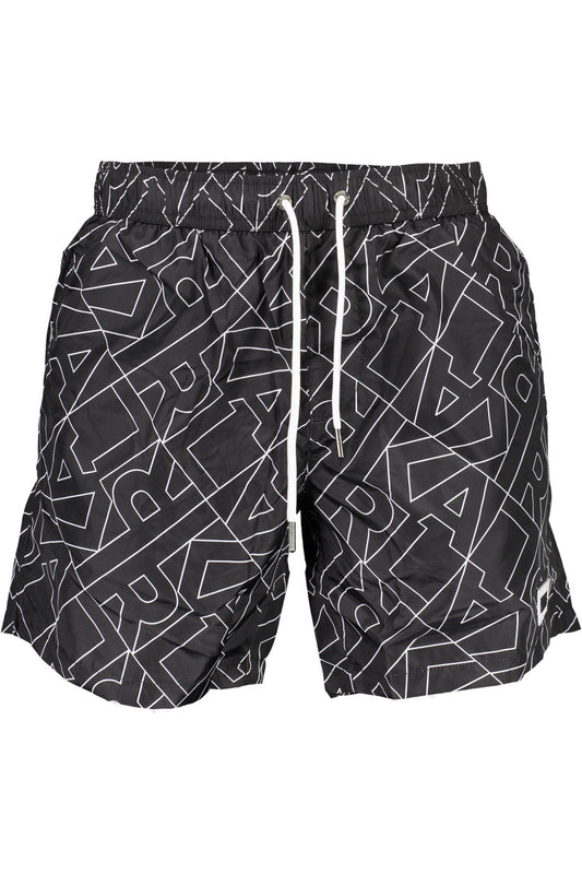KARL LAGERFELD BEACHWEAR COSTUME PARTE SOTTO UOMO NERO