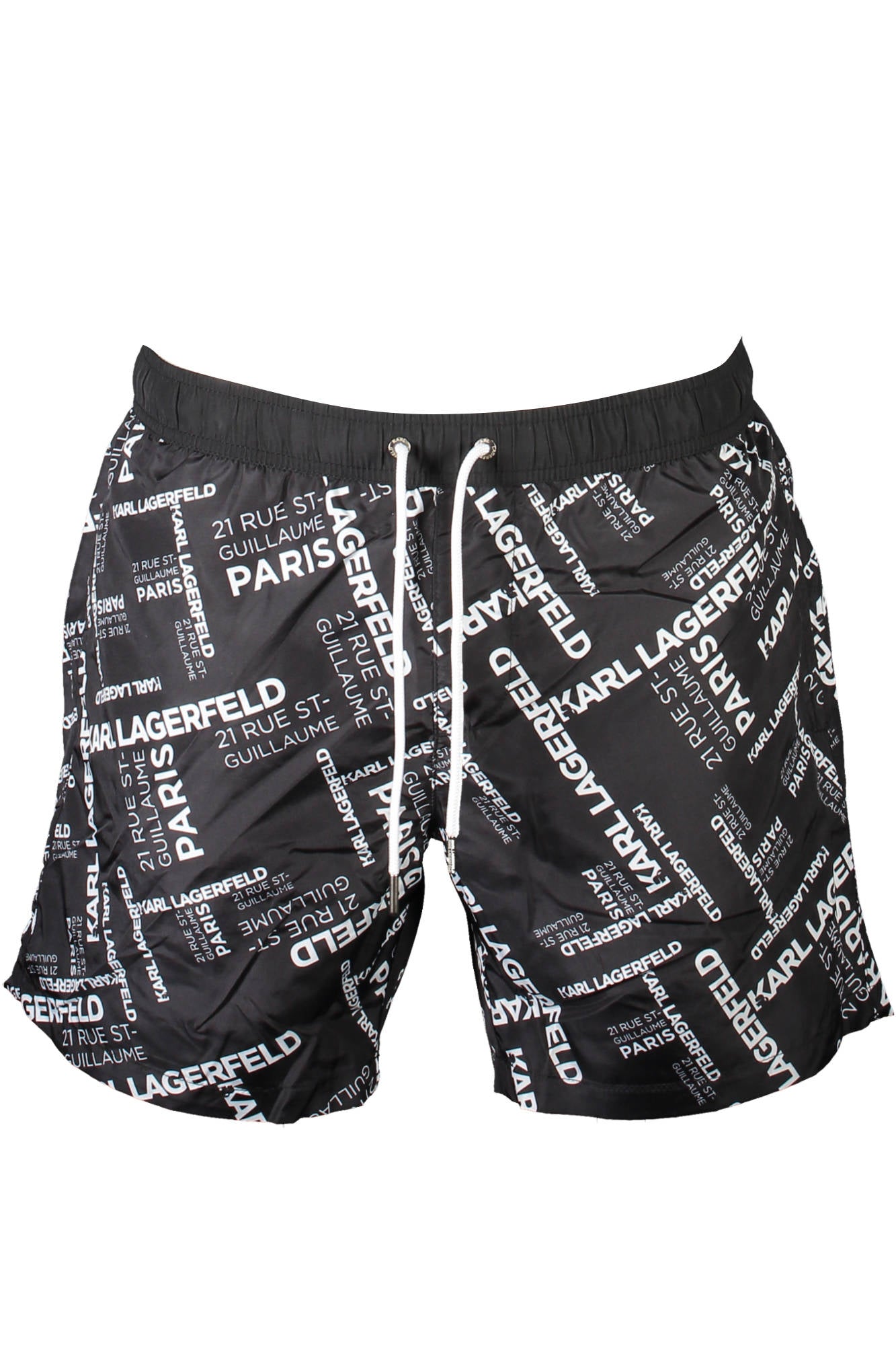 KARL LAGERFELD BEACHWEAR COSTUME PARTE SOTTO UOMO NERO