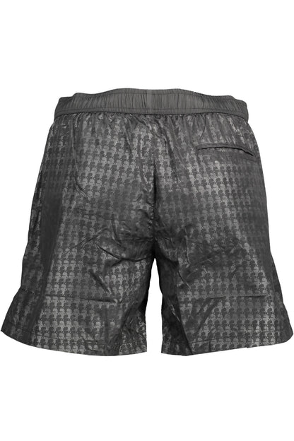KARL LAGERFELD BEACHWEAR COSTUME PARTE SOTTO UOMO NERO