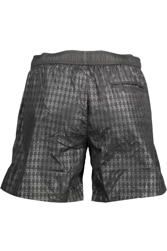 KARL LAGERFELD BEACHWEAR COSTUME PARTE SOTTO UOMO NERO
