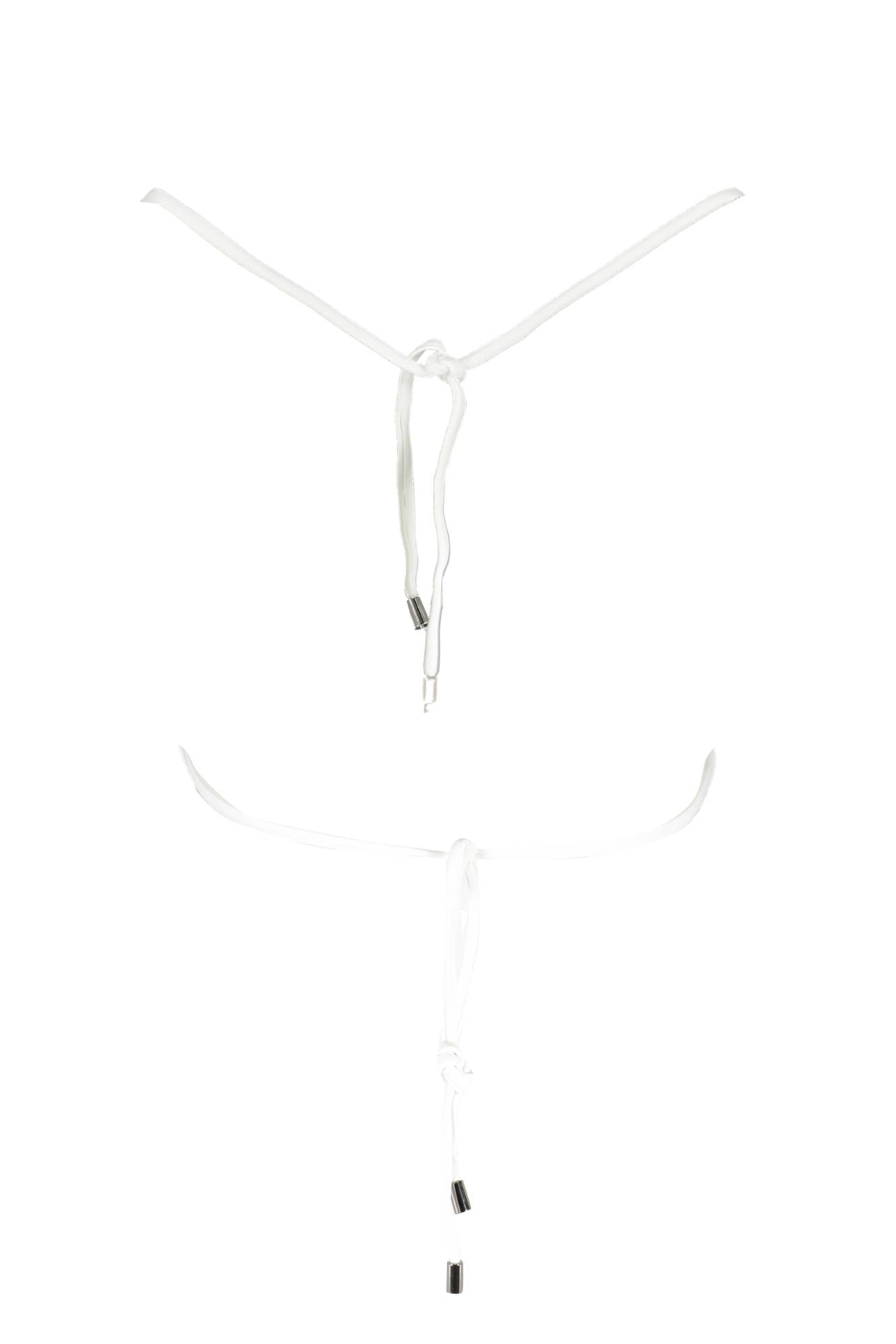 KARL LAGERFELD COSTUME PARTE SOPRA DONNA BIANCO