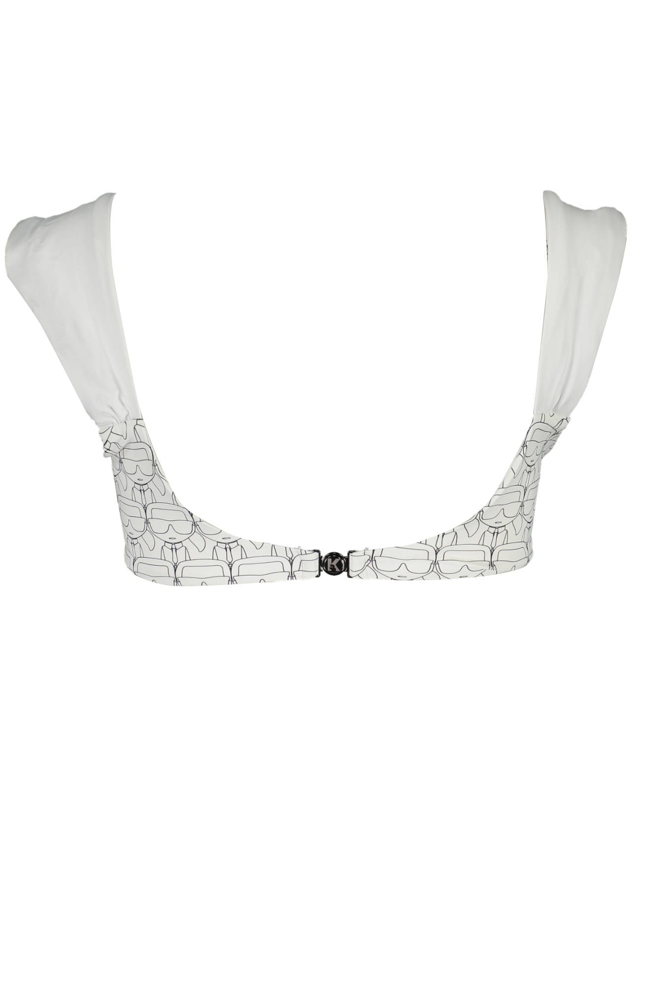 KARL LAGERFELD COSTUME PARTE SOPRA DONNA BIANCO