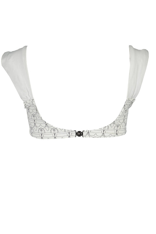 KARL LAGERFELD COSTUME PARTE SOPRA DONNA BIANCO