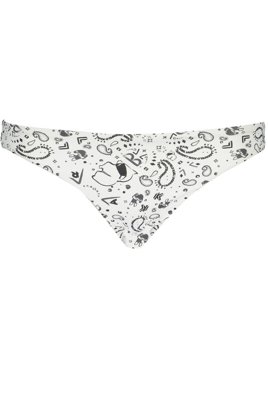 KARL LAGERFELD COSTUME PARTE SOTTO DONNA BIANCO