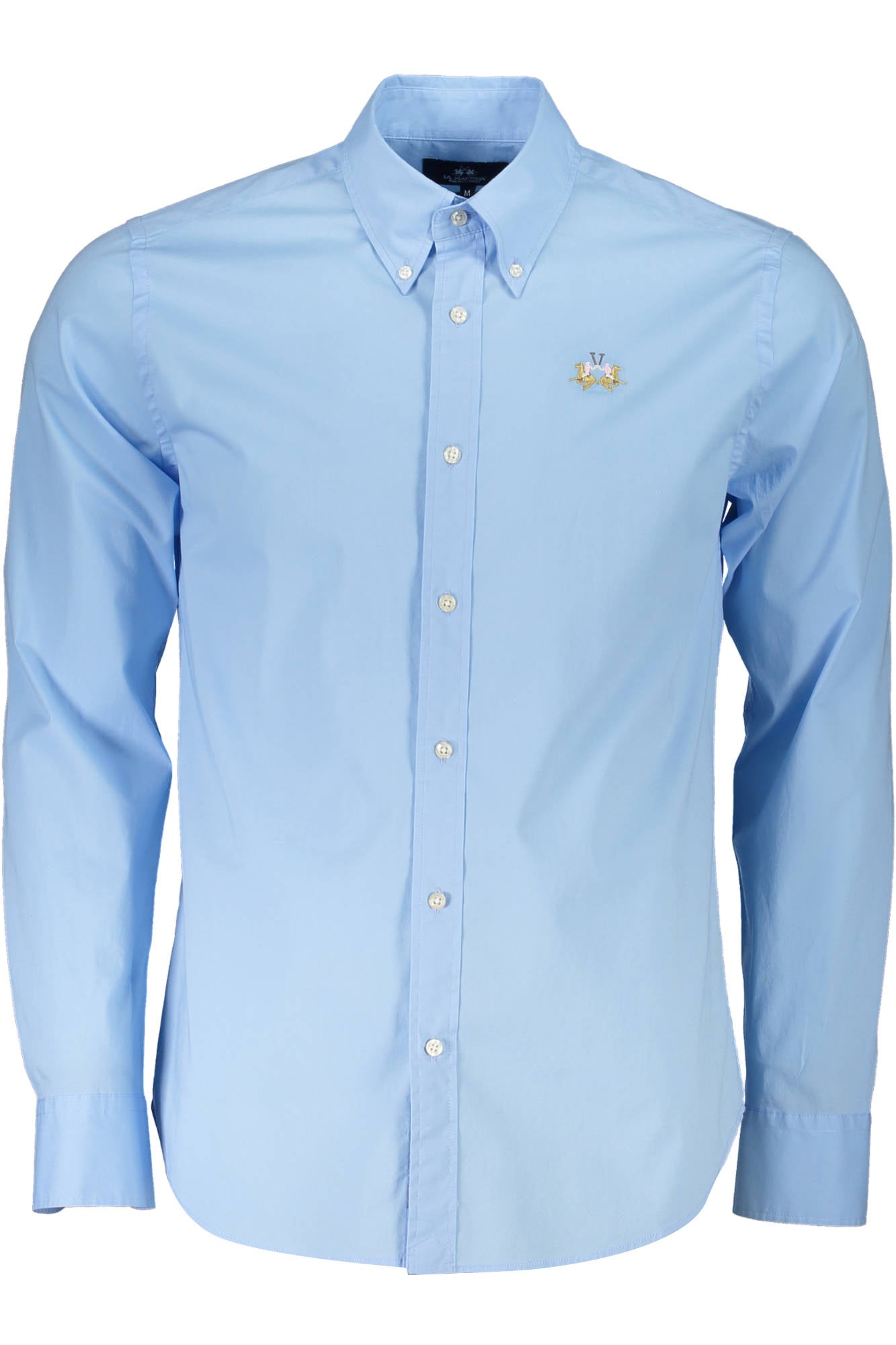 LA MARTINA CAMICIA MANICHE LUNGHE UOMO AZZURRO