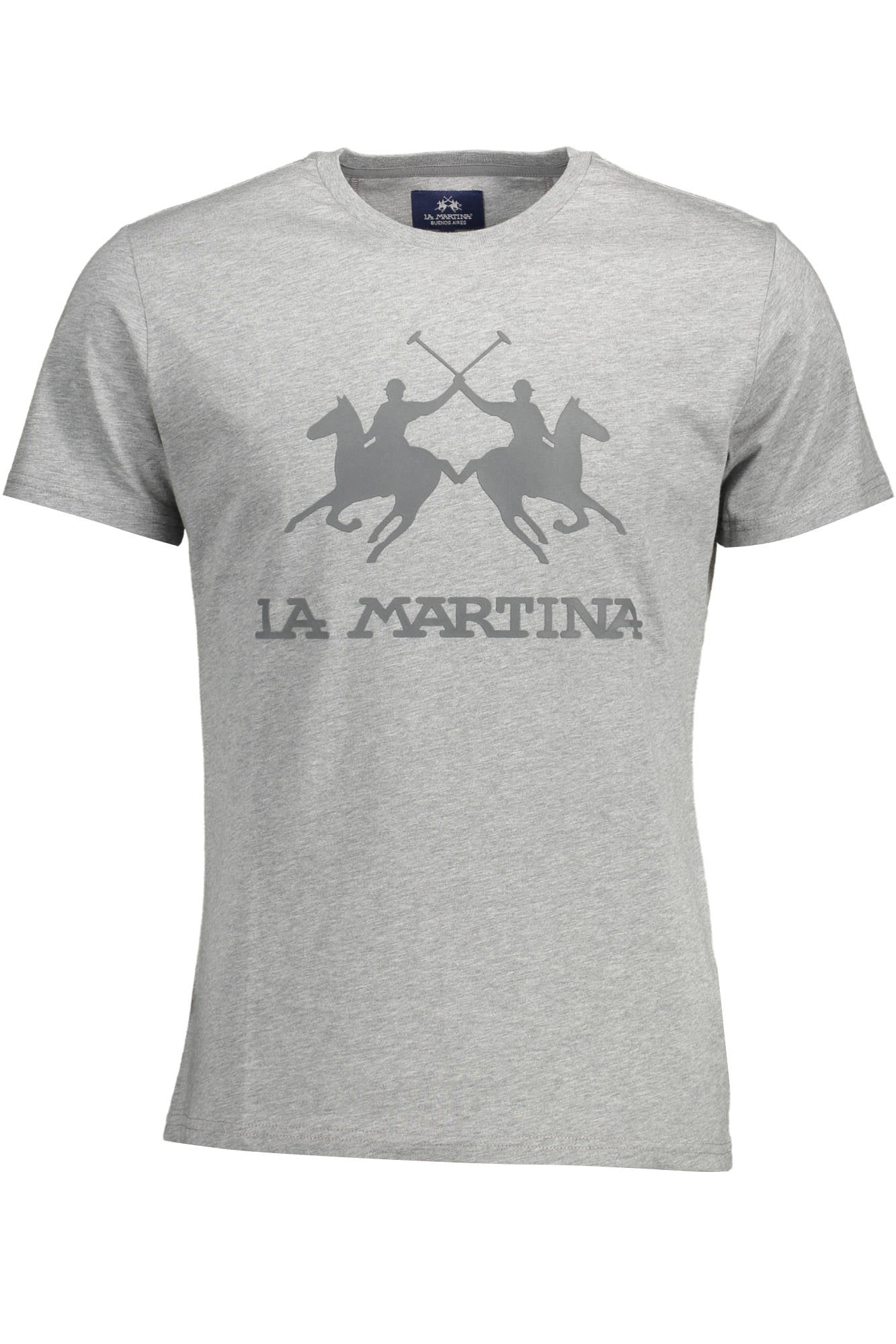LA MARTINA T-SHIRT MANICHE CORTE UOMO GRIGIO