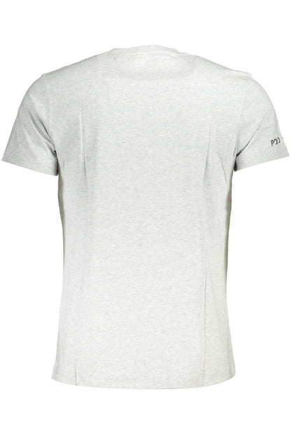 LA MARTINA T-SHIRT MANICHE CORTE UOMO GRIGIO