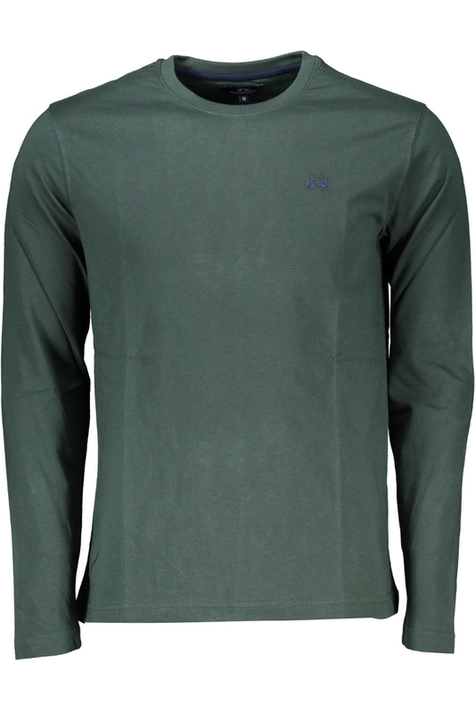 LA MARTINA T-SHIRT MANICHE LUNGHE UOMO VERDE