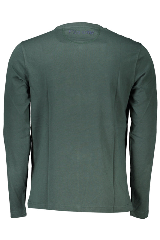 LA MARTINA T-SHIRT MANICHE LUNGHE UOMO VERDE