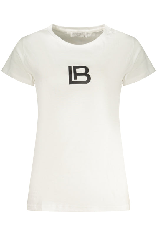 LAURA BIAGIOTTI T-SHIRT ESTERNABILE DONNA BIANCO