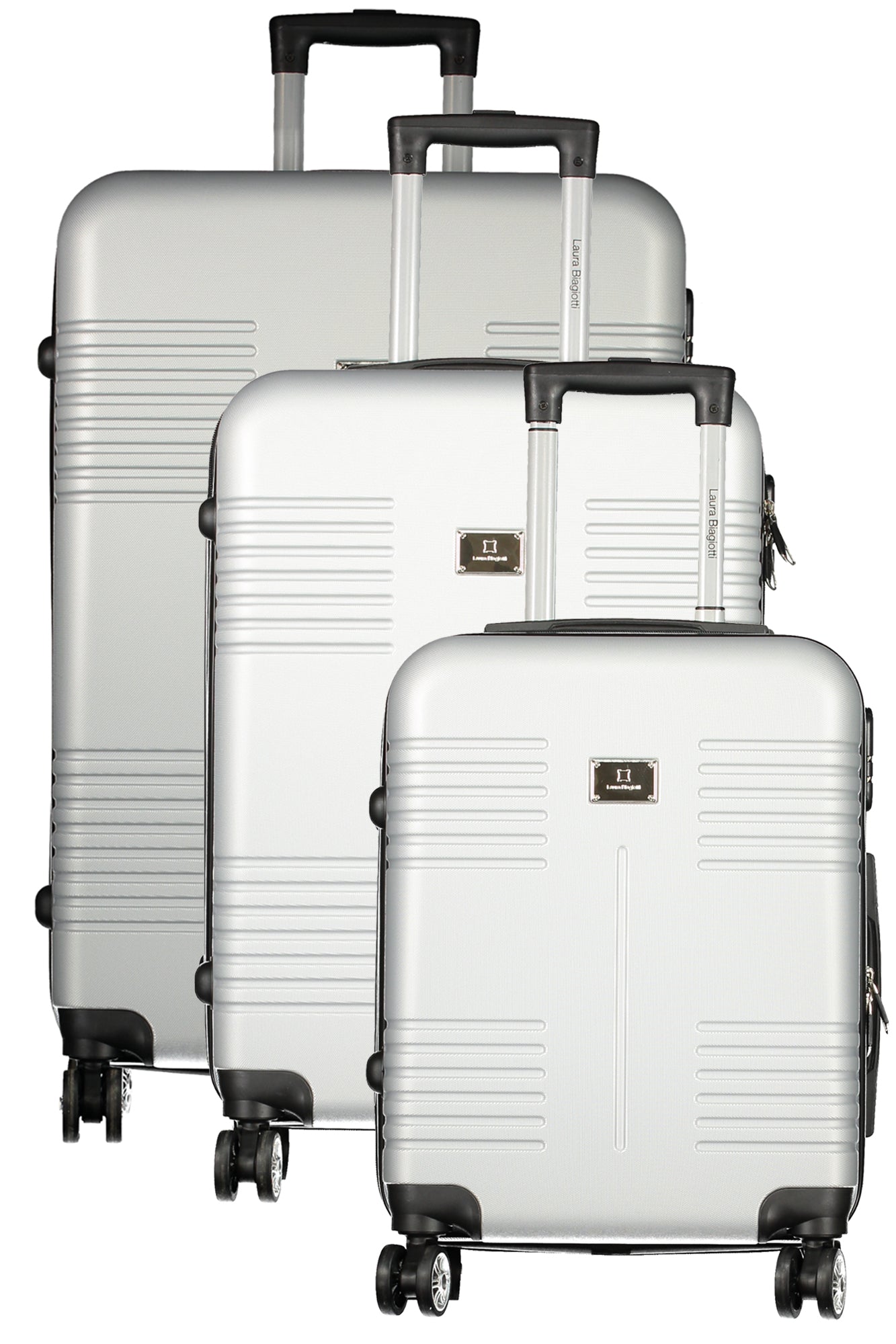 LAURA BIAGIOTTI TROLLEY GRANDE DONNA ARGENTO