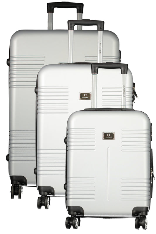 LAURA BIAGIOTTI TROLLEY GRANDE DONNA ARGENTO