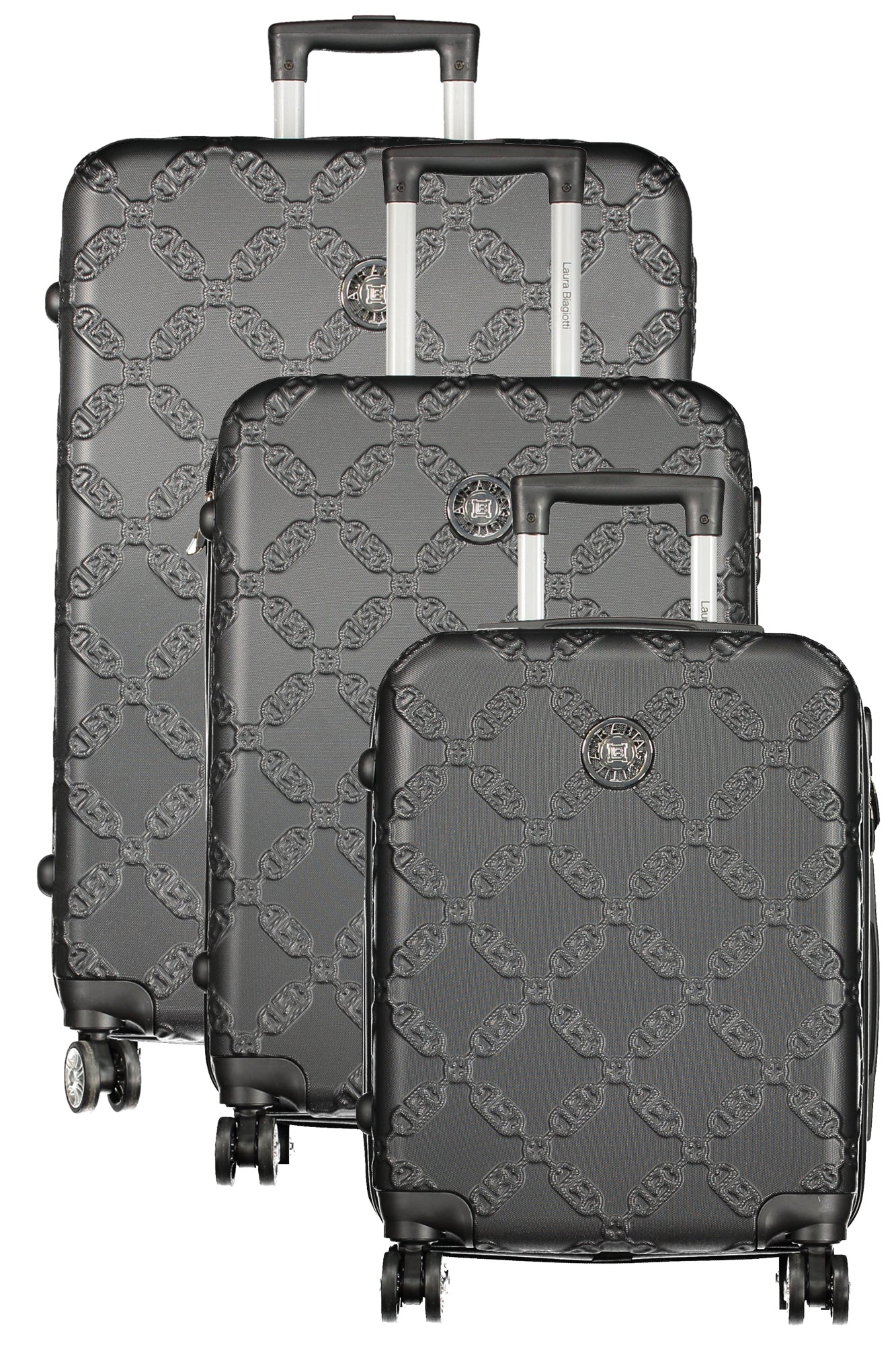 LAURA BIAGIOTTI TROLLEY GRANDE DONNA NERO