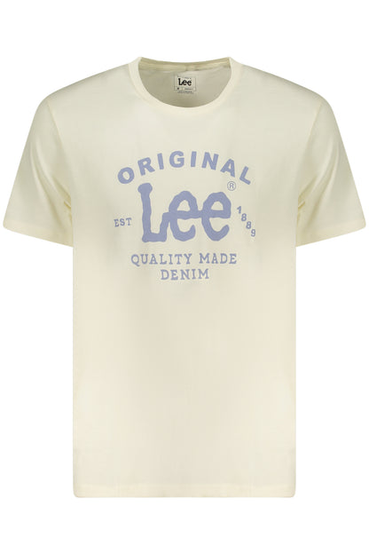 LEE T-SHIRT MANICHE CORTE UOMO BEIGE
