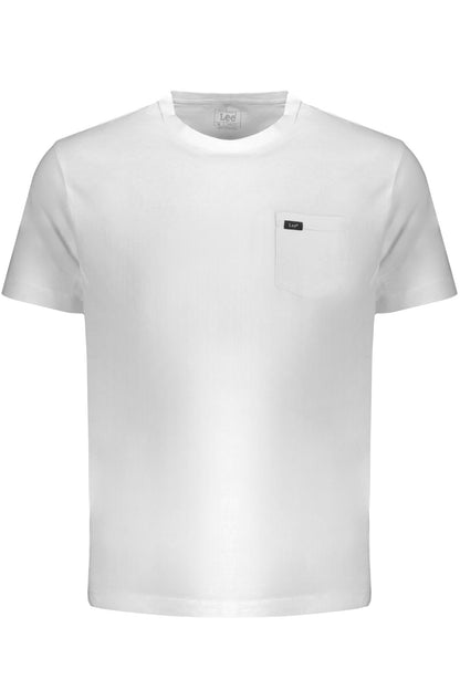 LEE T-SHIRT MANICHE CORTE UOMO BIANCO