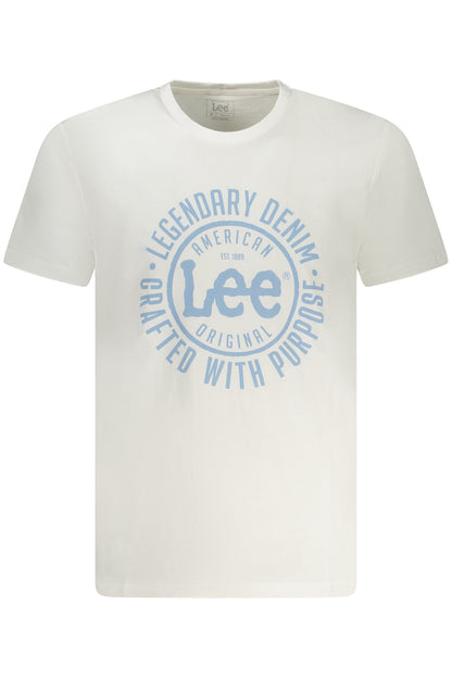 LEE T-SHIRT MANICHE CORTE UOMO BIANCO