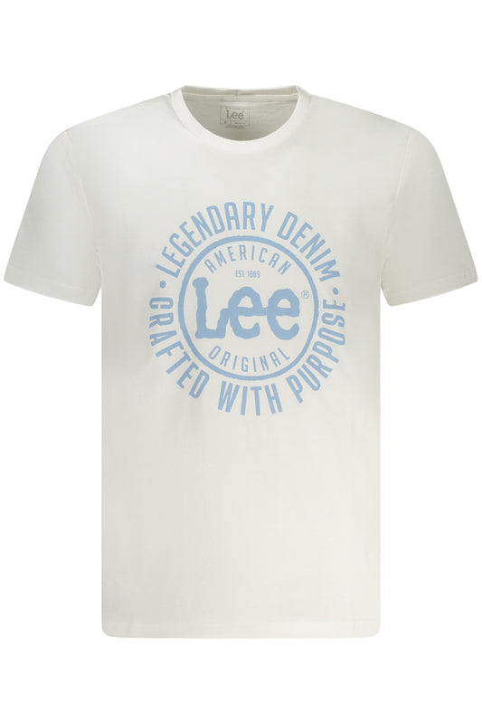 LEE T-SHIRT MANICHE CORTE UOMO BIANCO