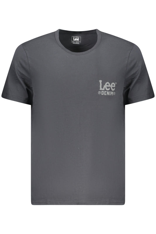 LEE T-SHIRT MANICHE CORTE UOMO NERO