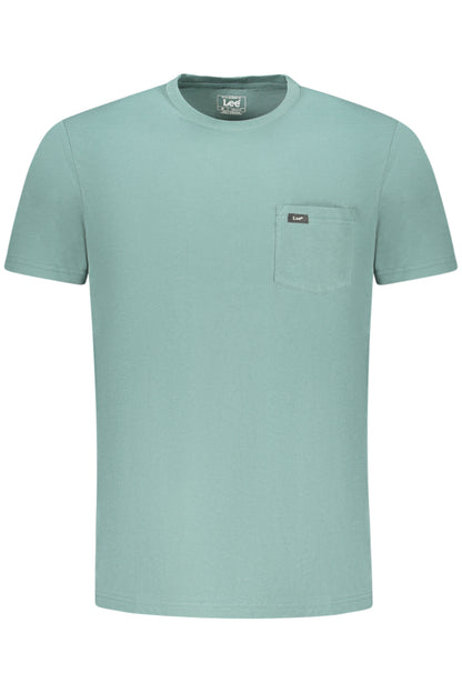 LEE T-SHIRT MANICHE CORTE UOMO VERDE