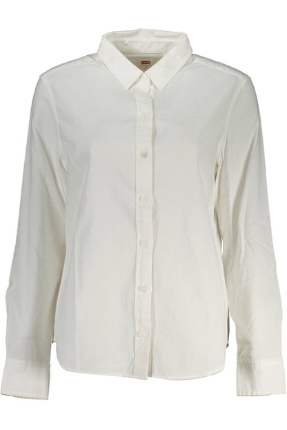 LEVI'S CAMICIA MANICHE LUNGHE DONNA BIANCO