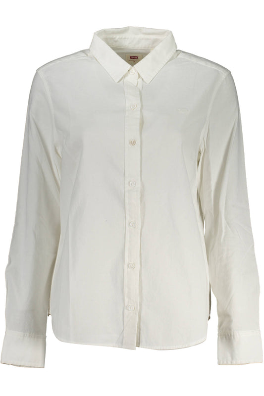 LEVI'S CAMICIA MANICHE LUNGHE DONNA BIANCO