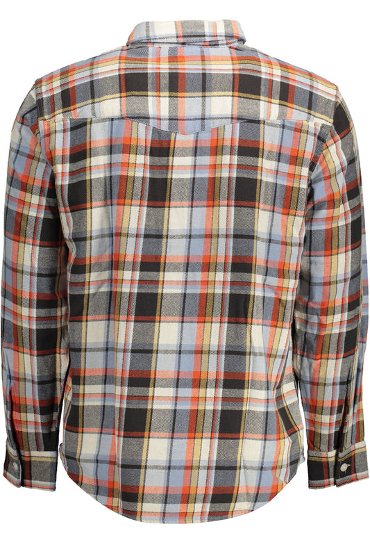 LEVI'S CAMICIA MANICHE LUNGHE UOMO AZZURRO