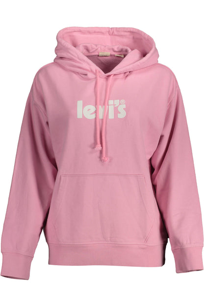 LEVI'S FELPA SENZA ZIP DONNA ROSA