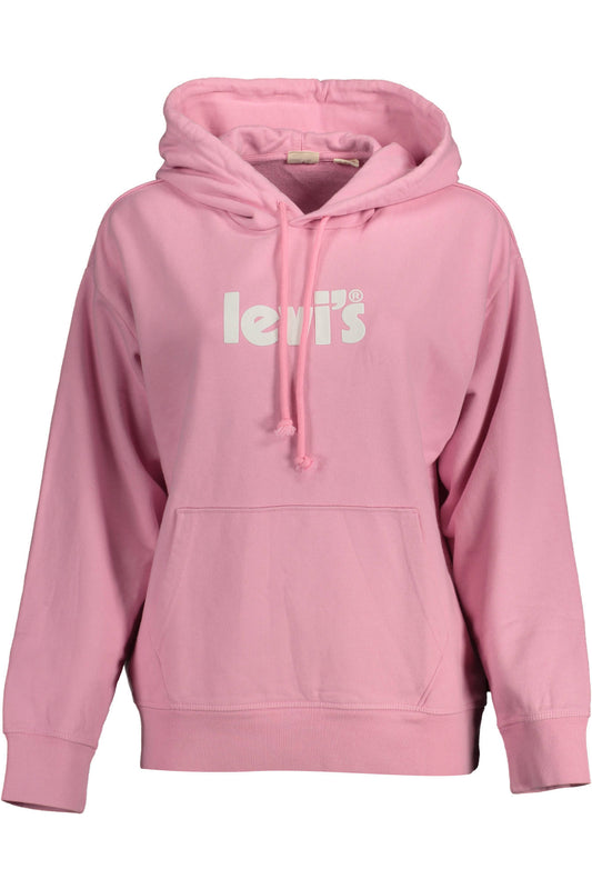 LEVI'S FELPA SENZA ZIP DONNA ROSA