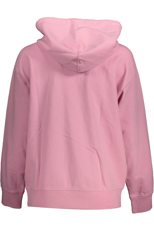 LEVI'S FELPA SENZA ZIP DONNA ROSA