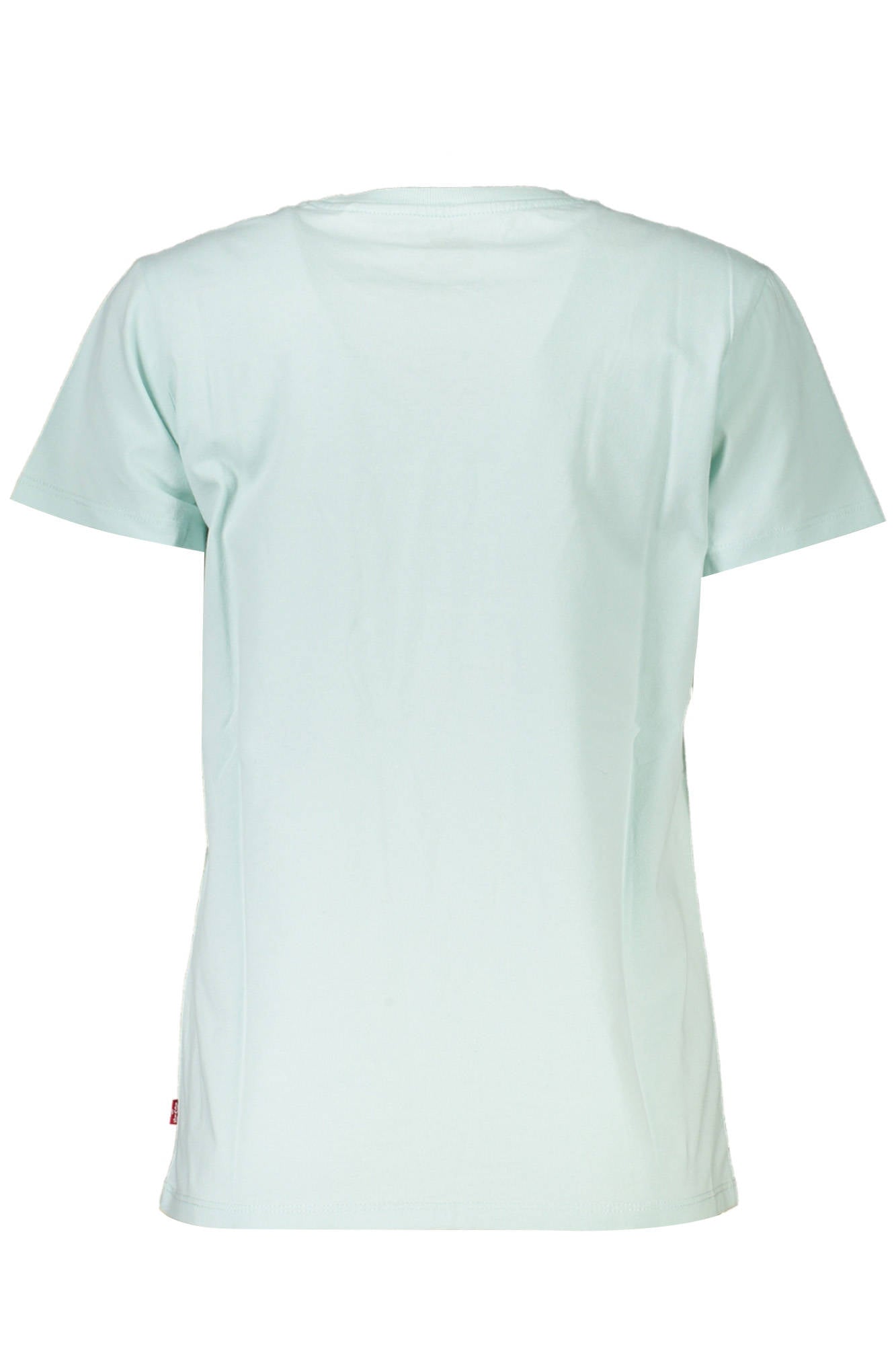 LEVI'S T-SHIRT MANICHE CORTE DONNA AZZURRO