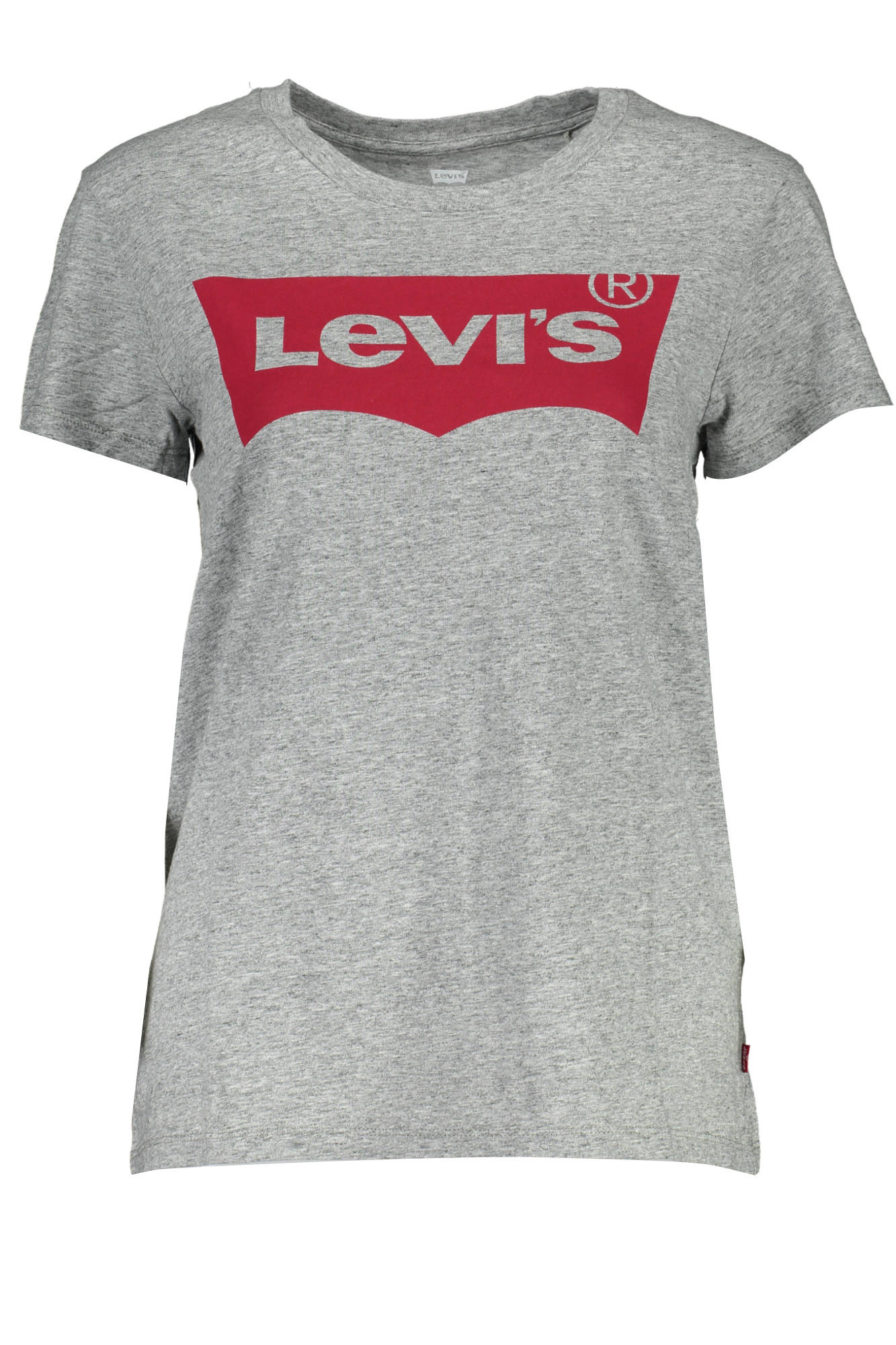 LEVI'S T-SHIRT MANICHE CORTE DONNA GRIGIO