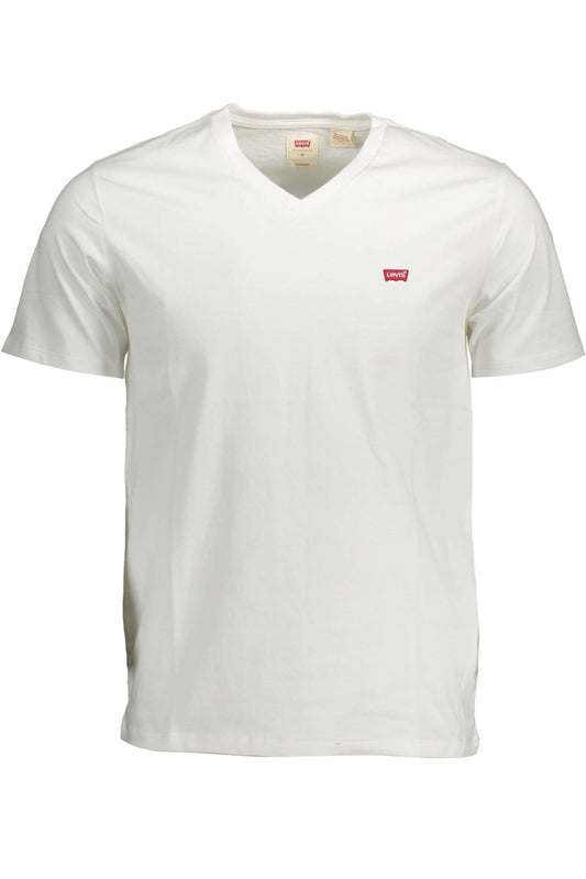 LEVI'S T-SHIRT MANICHE CORTE UOMO BIANCO