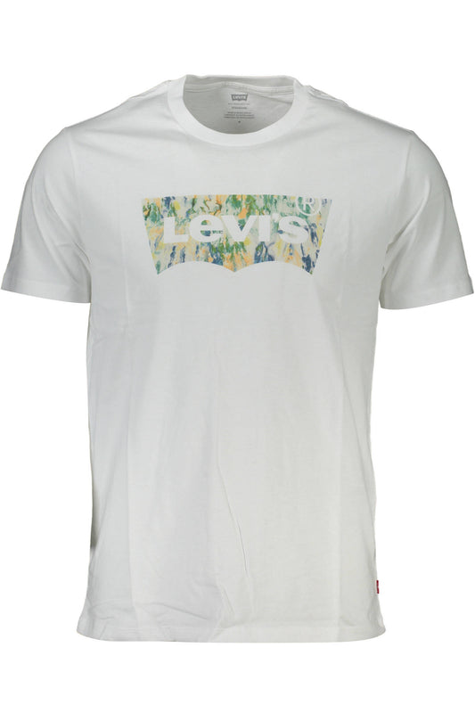LEVI'S T-SHIRT MANICHE CORTE UOMO BIANCO