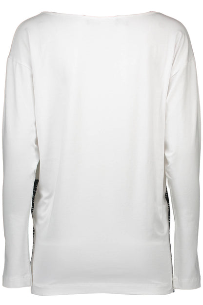 LOVE MOSCHINO T-SHIRT MANICHE LUNGHE DONNA BIANCO
