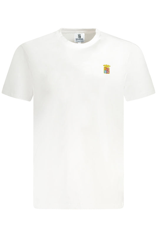 MARINA MILITARE T-SHIRT MANICHE CORTE UOMO BIANCO