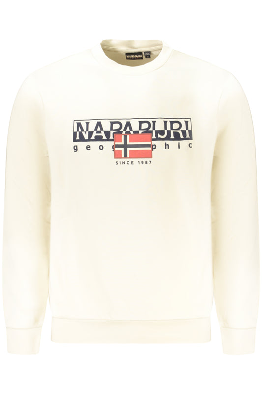 NAPAPIJRI FELPA SENZA ZIP UOMO BEIGE