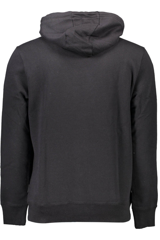 NAPAPIJRI FELPA SENZA ZIP UOMO NERO