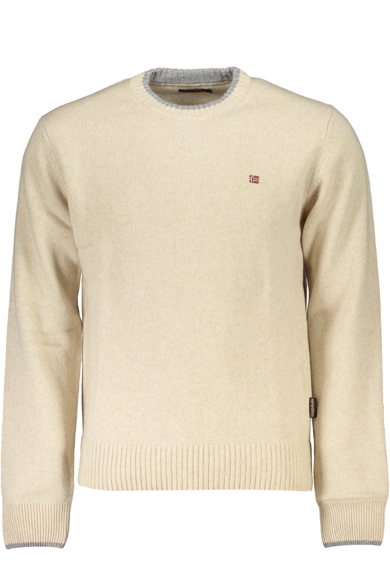 NAPAPIJRI MAGLIONE UOMO BEIGE