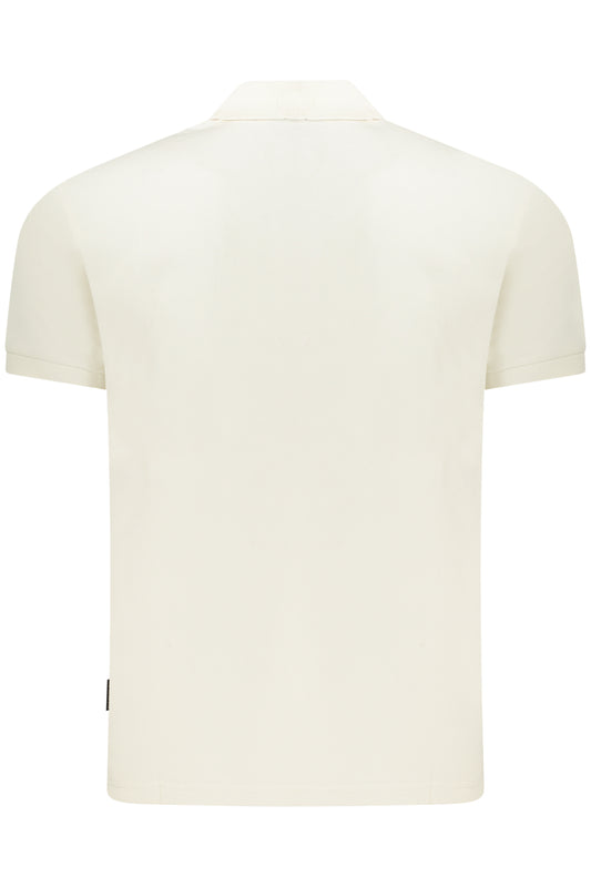 NAPAPIJRI POLO MANICHE CORTE UOMO BIANCO