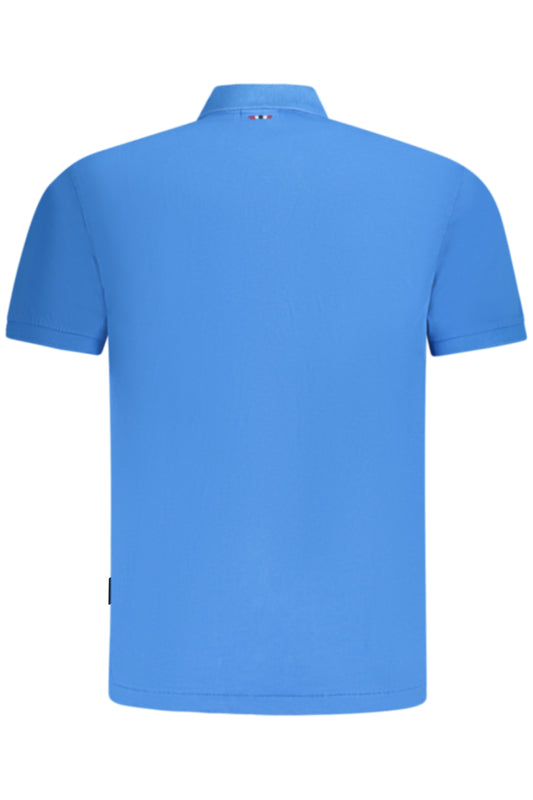 NAPAPIJRI POLO MANICHE CORTE UOMO BLU