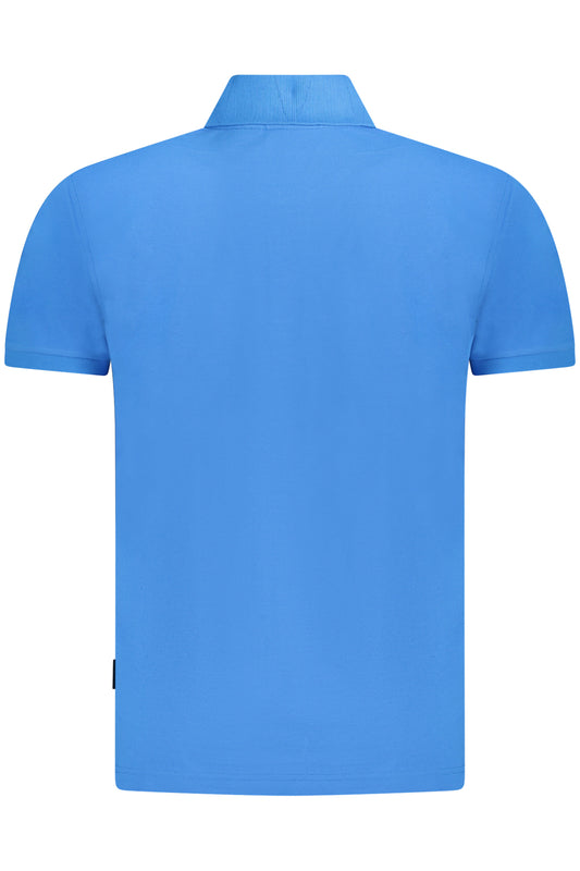 NAPAPIJRI POLO MANICHE CORTE UOMO BLU