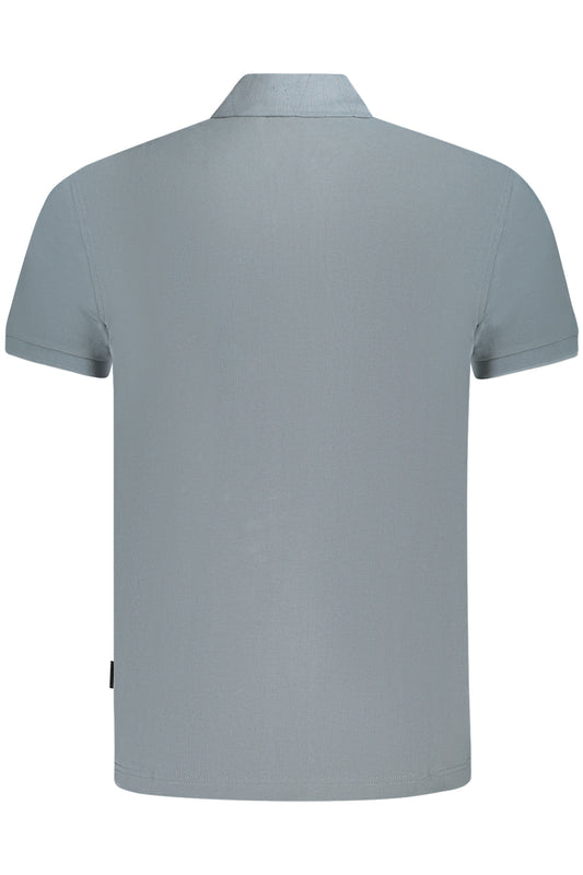 NAPAPIJRI POLO MANICHE CORTE UOMO GRIGIO