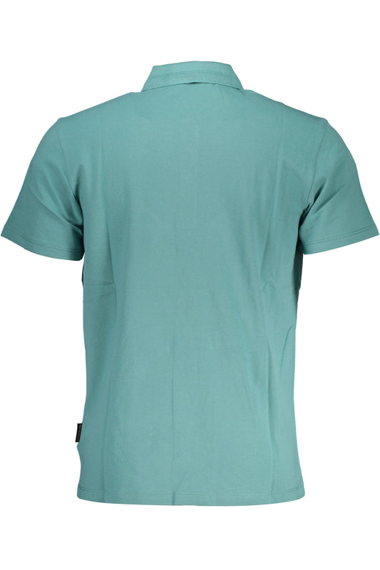 NAPAPIJRI POLO MANICHE CORTE UOMO VERDE