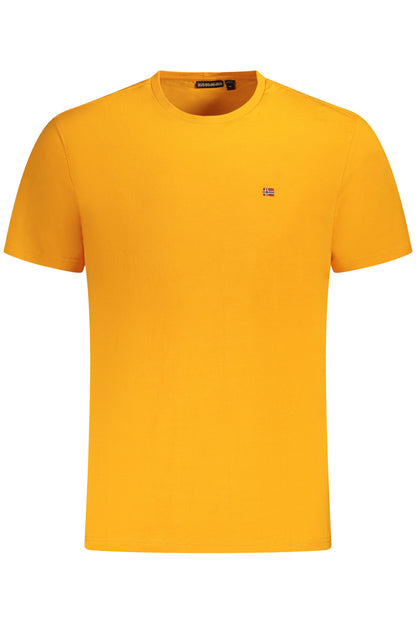 NAPAPIJRI T-SHIRT MANICHE CORTE UOMO ARANCIO